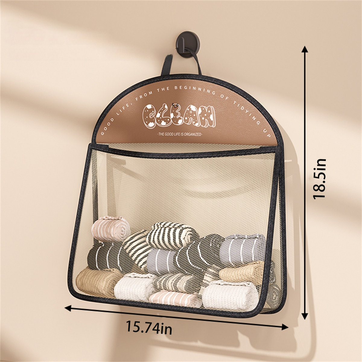 Fabric Laundry Bag with Handles